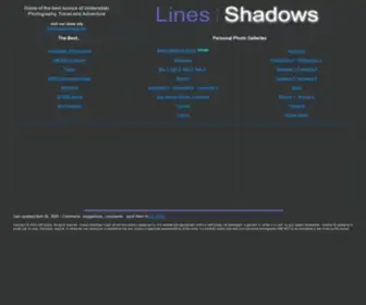 Linesandshadows.com(InMotion Hosting) Screenshot