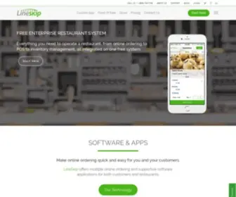 Lineskipapp.com(Lineskipapp) Screenshot