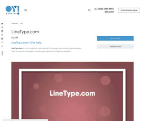 Linetype.com(Linetype) Screenshot