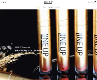 Lineupbeauty.com(Line Up Official Online Store) Screenshot