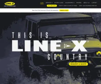 Linex-Ohio.com(LINE-X of Central Ohio) Screenshot