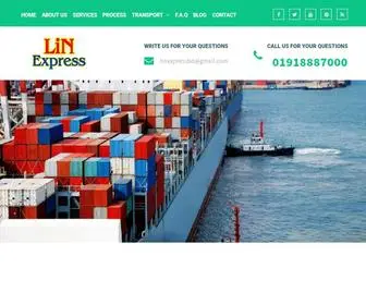 Linexpress.com.bd(Lin Express Bangladesh) Screenshot