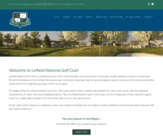 Linfieldnational.com(Linfield National Golf Club) Screenshot