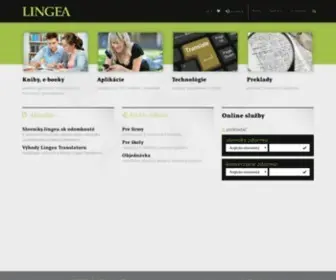 Lingea.sk(Elektronické a knižné slovníky) Screenshot