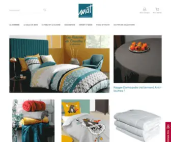 Lingemat.com(Linge de lit) Screenshot