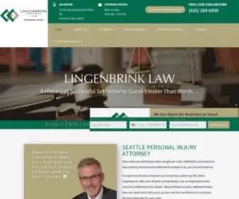 Lingenbrink.com(Lingenbrink Law) Screenshot