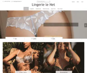 Lingerie-Lenet.nl(Lingerie Lenet) Screenshot