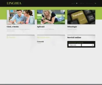 Linghea.ro(Dicționare electronice și în format de carte) Screenshot