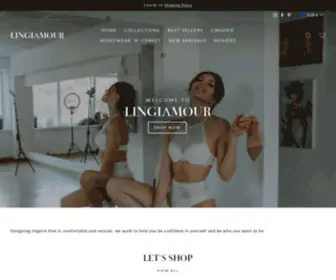 Lingiamour.com(LINGIΛMOUR) Screenshot