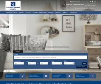 Lingle.com(Coldwell Banker Lingle 180 Additional Local Homes For Sale in Richmond Indiana) Screenshot