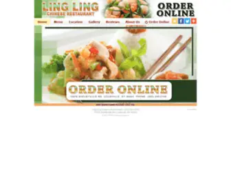 Linglinglouisville.com(Ling Ling Chinese Restaurant) Screenshot