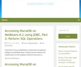 Linglom.com(Just another IT weblog) Screenshot