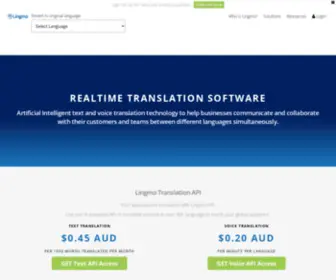 Lingmointernational.com(ILC Progress) Screenshot