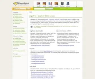Lingo4U.de(Sprachen Online Lernen) Screenshot