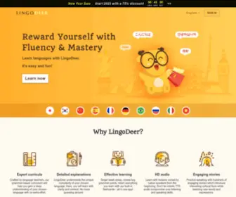 Lingodeer.com(Learn Korean) Screenshot
