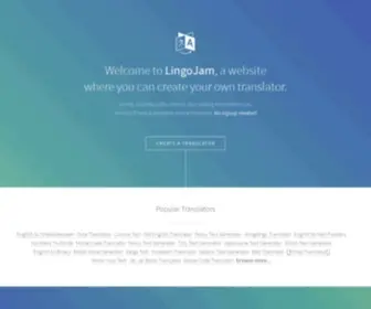Lingojam.com(Make a Translator Online) Screenshot