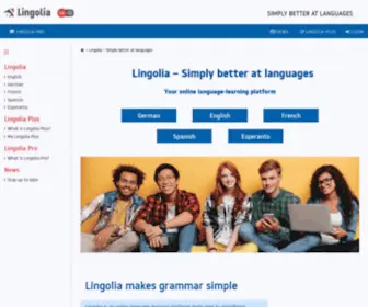 Lingolia.com(Wir) Screenshot