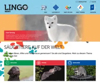 Lingonetz.de(Deutsch lernen im Lingonetz) Screenshot