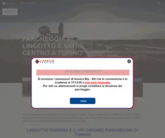 Lingottoparking.com(Parcheggio Torino) Screenshot