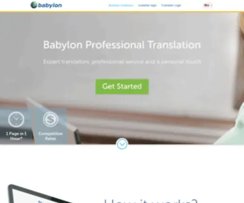 Lingoz.com(Professional translation) Screenshot