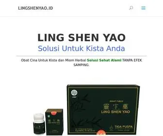 Lingshenyao.id(Obat Kista Herbal Terbaik) Screenshot