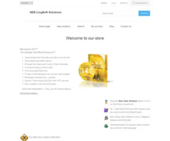 Lingsoftsolutions.com(Your store) Screenshot