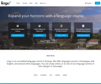 Lingu.no(Language courses in Oslo) Screenshot