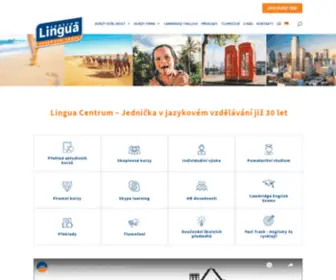 Lingua-Centrum.cz(Lingua Centrum) Screenshot