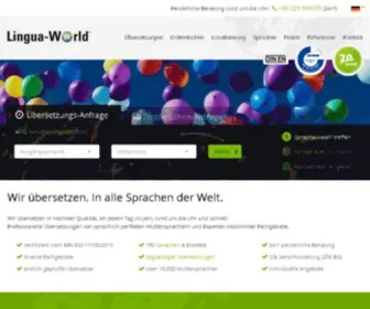 Lingua-World.de(Lingua World) Screenshot