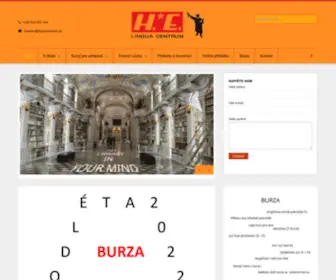 Linguacentrum.cz(Linguacentrum) Screenshot