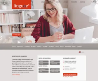 Linguae.com.br(Linguae) Screenshot