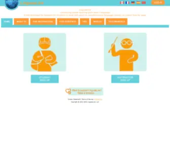 Linguaelive.ca(Connect students who want to learn each other's languages) Screenshot