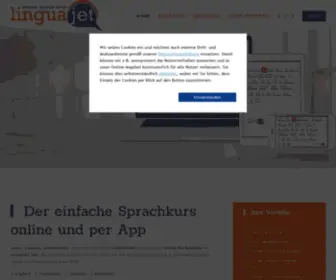 Linguajet.com(Sprachen lernen einfach und schnell) Screenshot