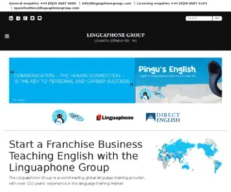 Linguaphonegroup.com(Franchise Business) Screenshot