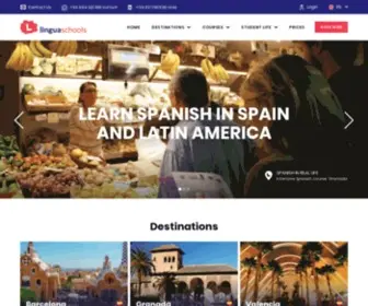 Linguaschools.com(Learn) Screenshot