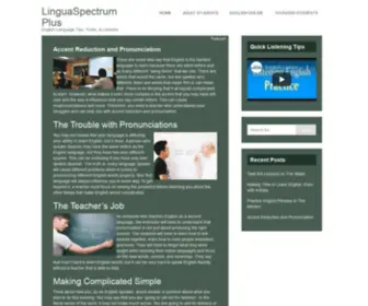 Linguaspectrumplus.com(LinguaSpectrum Plus) Screenshot