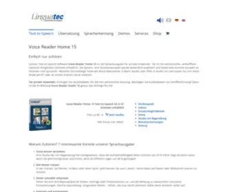 Linguatec.fr(Linguatec language technologies) Screenshot