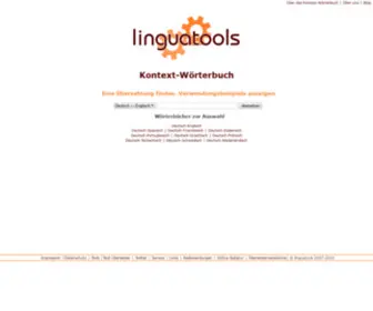 Linguatools.de(Linguatools Online) Screenshot