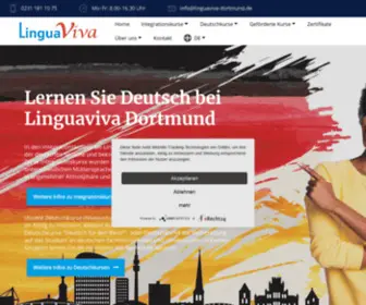 Linguaviva-Dortmund.de(Deutsch lernen in Dortmund) Screenshot