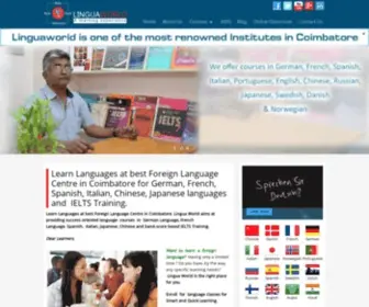 LinguaWorld.in(Learn Languages at best Foreign Language Centre in Coimbatore Learn Languages at best Foreign Language Centre in Coimbatore) Screenshot