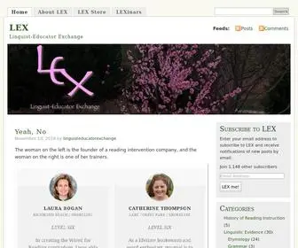 Linguisteducatorexchange.com(Educator Exchange) Screenshot