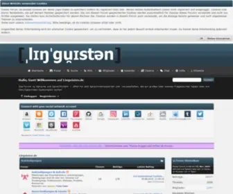 Linguisten.de(Linguistik) Screenshot