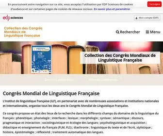 Linguistiquefrancaise.org(Congr) Screenshot