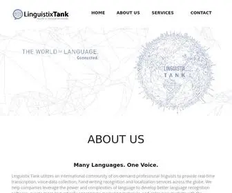 Linguistixtank.com(Linguistix Tank) Screenshot