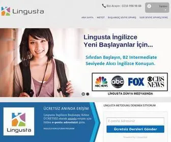 Lingusta.com.tr(Kolay İngilizce Öğrenmek) Screenshot
