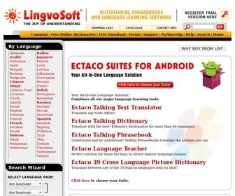 LingVosoft.com(Language Translation Software) Screenshot