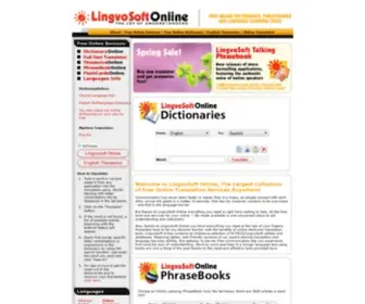 LingVozone.com(LingvoSoft Online everything you need) Screenshot