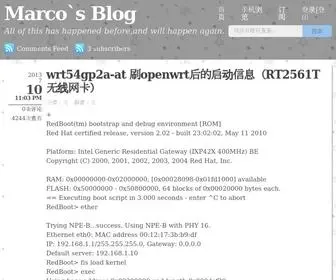 Lingyi.net(Marco`s Blog) Screenshot