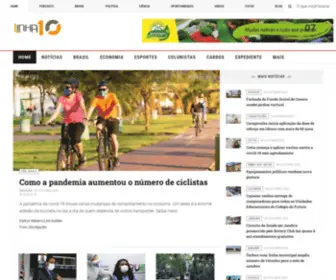 Linha10.com.br(Notícias de São Paulo e Região) Screenshot