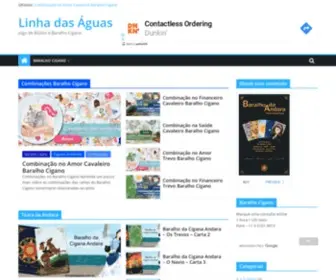 Linhadasaguas.com.br(Linha das Águas) Screenshot